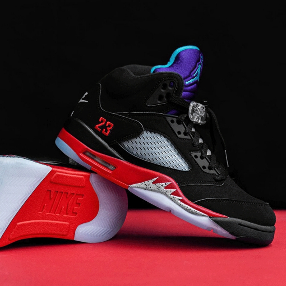 Jordan 5 Top 3 - Retro - Sneakers - Shoes - Black